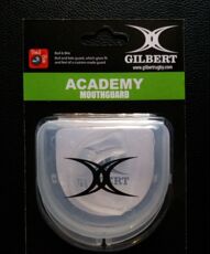 Аксессуар gilbert rugby mouthguard academy英国进口橄榄球护齿
