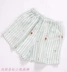 Mùa hè quần cotton pyjama đôi gạc nhà cộng với phân bón XL chất béo 200 kg quần short điều chỉnh quần bà bầu - Quần tây quần bò nam Quần tây