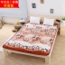Flannel nệm 0.9 1.2 1.5 1.8 m giường nhíp có thể gập lại washable ký túc xá sinh viên tatami mat