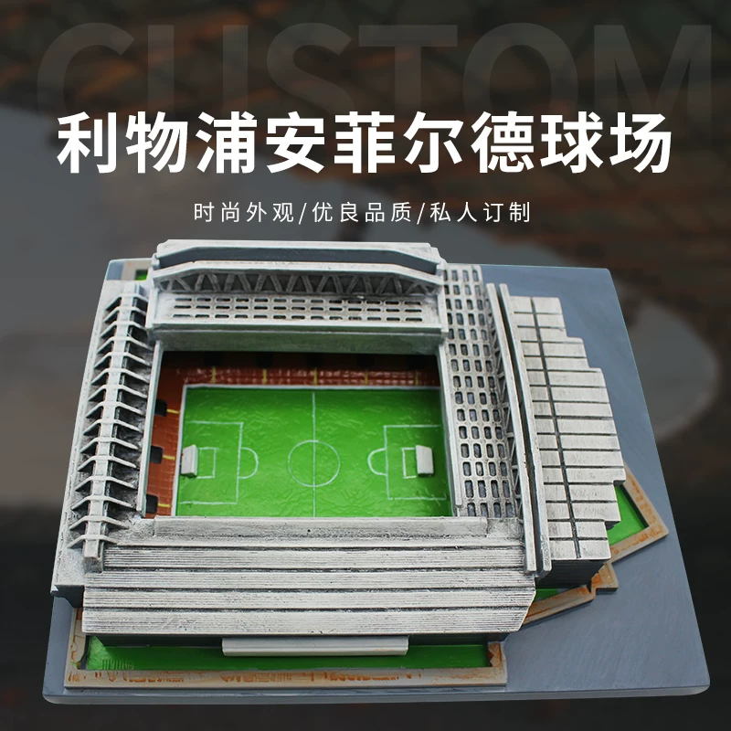 Football Stadium Model Barcelona Kampon Real Bernard Liverpool Liverpool Anfield Fan Birthday Gift