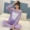 Phiên bản Hàn Quốc của bộ phim hoạt hình lady pyjama dài tay giản dị kích thước lớn cô gái dễ thương phù hợp với mùa xuân và mùa thu đông dịch vụ nhà bộ đồ dài tay nữ