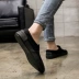 Giày vải nam màu đen thoáng khí bàn đạp thông thường cũ Giày vải Bắc Kinh nam giới phiên bản Hàn Quốc của xu hướng giày lười khử mùi Plimsolls