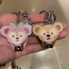 Брелок 上海迪士尼duffy雪梨玫指甲剪钥匙扣金属指甲剪钥匙圈雪梨玫挂件