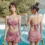 Bộ đồ bơi bikini gợi cảm chia hai mảnh mỏng phiên bản Hàn Quốc của các quý cô siêu lộng lẫy trong bộ đồ bơi mùa xuân nóng bỏng - Bikinis đồ bơi bikini