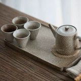 Японский комплект, глина, чайный сервиз, простой и элегантный дизайн, подарок на день рождения
