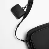 Черная небольшая сумка, мужская нейлоновая маленькая сумка через плечо для отдыха, коллекция 2023