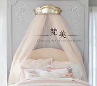 Резное украшение для принцессы, штора для кровати, европейский стиль, в американском стиле, французский стиль