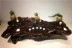 Gà cánh gỗ chạm khắc bàn trà Jinsi Nanmu cây rễ trà bàn tự nhiên toàn bộ chạm khắc Kung Fu rễ cây gỗ rắn bàn trà g394 - Các món ăn khao khát gốc