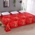 Taikang nông thôn đơn lớn vải lanh 4 mét tatami dày khăn trải giường kang chỉ ba mét phần lớn các bedspread vải - Khăn trải giường Khăn trải giường