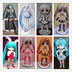 Mô hình giấy 3D Hatsune Miku bộ 24 snow Hatsune miku handmade DIY trang trí nhân vật anime - Trang trí nội thất trang trí phòng ngủ nhỏ không giường Trang trí nội thất