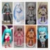 Mô hình giấy 3D Hatsune Miku bộ 24 snow Hatsune miku handmade DIY trang trí nhân vật anime - Trang trí nội thất