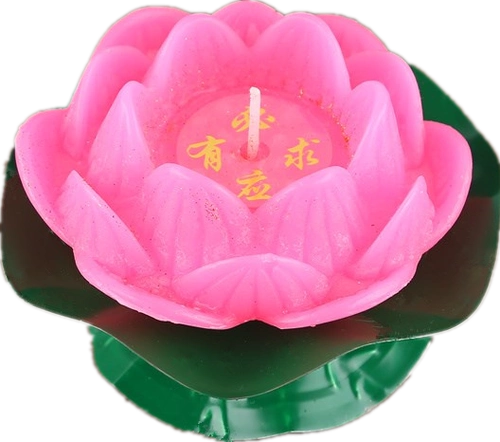 Lotus Lamp Candle Lotus Candle Lotus wax также желает света мокрое лампа плавающая вода лотос фонарь лотос