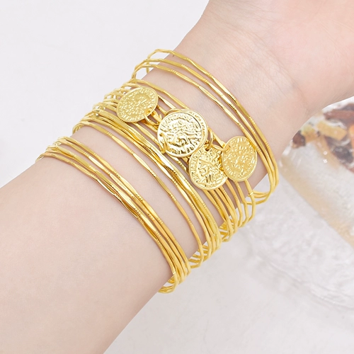 Золотой аксессуар для волос для принцессы, стиль бохо