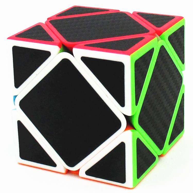 New cube. Кубик головоломка скьюб карбон. Z-Cube Skewb Carbon. Skewb YJ Yulong Skewb Carbon. Головоломка MOYU Skewb Yulong.