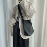 Трендовая сумка через плечо для отдыха, вместительная и большая сумка на одно плечо, в британском стиле, в корейском стиле