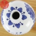 Jingdezhen 8 kg bình gốm sứ Màu xanh và trắng rượu vang chai rỗng 2 kg tải cao niêm phong có khóa