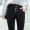 Quần legging hè 2019 mới mặc phiên bản Hàn Quốc của quần chân bút chì co giãn là quần cạp cao màu đen - Quần tây thường