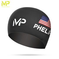 Михаил Фелпс Силиконовый круглый шляп с пловец мягкий стальный шлем плавание