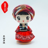 Мультяшная кукла для влюбленных, деревянная этническая марионетка, учебные пособия, «сделай сам», 17см, подарок на день рождения