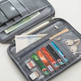 Сумка для паспорта для путешествий, картхолдер, вместительный и большой защитный чехол, универсальная сумка-органайзер