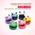 Orff nhạc cụ trẻ em đồ chơi bộ gõ phim hoạt hình bằng gỗ castanets động vật tròn nhảy ban nhạc đồ chơi trẻ em đồ chơi mầm non Đồ chơi âm nhạc / nhạc cụ Chirldren