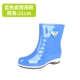 Blue Fashion Rain Boots Male Heron