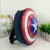 Revenge Alliance Captain America Lá Chắn Schoolbag 3 Tuổi Trẻ Em Giải Trí Du Lịch Sinh Viên Nuôi Dạy Con Cái Ba Lô Ba lô