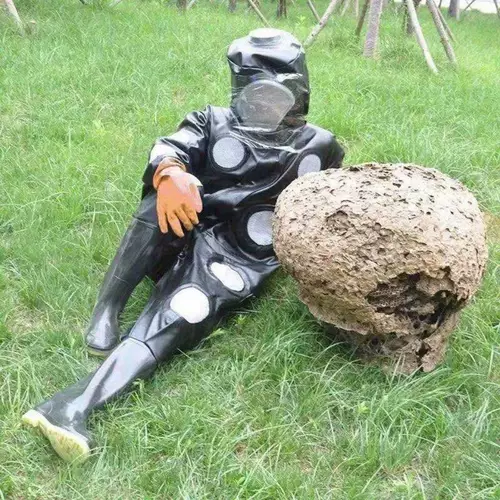 Anti -Bee Clothing Collected Protective Consed Horse Bee Clothing Полный набор инструментов, дышащая пчелиная пчело