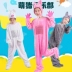 Ngày của trẻ em lợn con sarong trang phục động vật ba trang phục múa lợn hạnh phúc lợn phù hợp biểu diễn - Trang phục