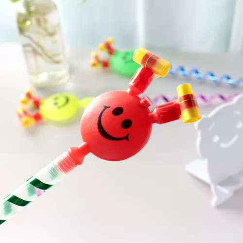 K407 большая улыбка лица дует дракона Humper Pass Spirit Blowing Big Big Toy Clown Part Part Gift Land Play 0