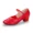 Giày khiêu vũ đỏ mới 2019 cho nữ Mùa xuân và mùa thu với giày khiêu vũ vuông đế mềm - Khiêu vũ / Thể dục nhịp điệu / Thể dục dụng cụ giày khiêu vũ trẻ em
