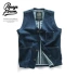 Áo vest mùa thu đông nam size lớn nguyên bản 2018 phiên bản Nhật Bản của bộ đồ denim mỏng denim denim vest sọc vest nam