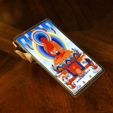 Китайская карта защиты от несчастий t07--阿弥陀佛佛卡护身卡