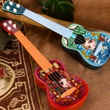 Электрическая музыкальная волшебная реалистичная скрипка для принцессы, игрушка, музыкальные инструменты