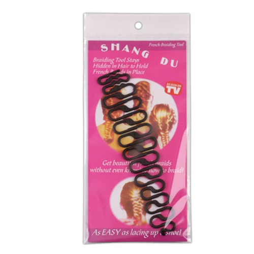 Детская волнистая пластиковая заколка для волос, в корейском стиле, простой и элегантный дизайн