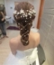 Bridal tiara head flower tạo kiểu tóc phụ kiện cưới trang sức cưới váy photo studio ảnh phụ kiện kẹp tóc sau Phụ kiện tóc