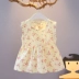 Váy bé gái mùa hè ngoại quốc phiên bản Hàn Quốc 0 1 tuổi 2 bé gái 3 mùa hè bé sơ sinh váy công chúa thủy triều - Váy shop đồ trẻ em Váy