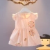 Váy bé gái mùa hè ngoại quốc phiên bản Hàn Quốc 0 1 tuổi 2 bé gái 3 mùa hè bé sơ sinh váy công chúa thủy triều - Váy shop đồ trẻ em Váy
