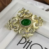 Ретро антикварная брошь, серьги, комплект, европейский стиль, серебро 925 пробы