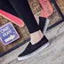 2018 mới thấp để giúp giày vải đa năng nam không có giày công sở màu đen thuần túy thoáng khí giày Bắc Kinh cũ