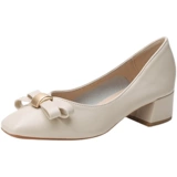 Обувь, туфли на высоком каблуке для кожаной обуви, тренд сезона