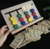 2345 tuổi bé suy nghĩ logic đào tạo trò chơi màu sắc nhận thức đồ chơi trẻ em giáo dục sớm câu đố đồ chơi bằng gỗ - Đồ chơi giáo dục sớm / robot robot thông minh chính hãng Đồ chơi giáo dục sớm / robot