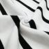 Áo sơ mi nữ sọc đen trắng thu đông 2019 tay áo mới phiên bản Hàn Quốc của áo body 5 điểm tay áo sơ mi nữ - Áo phông Áo phông