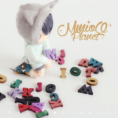 taobao agent OB11 Letter Building Block Baby Shooting props to play BLYTHE small cloth bjd6812 distribution parts spot