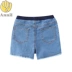 Quần áo trẻ em Annai đích thực 2019 hè mới cho bé gái lớn full eo denim quần short AG926594 - Quần jean