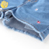 Quần áo trẻ em Annai đích thực 2019 hè mới cho bé gái lớn full eo denim quần short AG926594 - Quần jean quần jean trẻ em cao cấp Quần jean