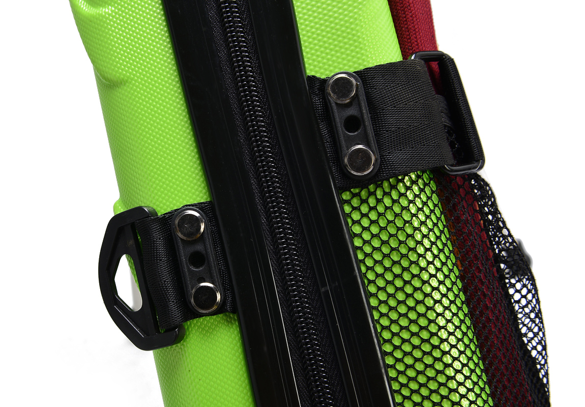 正品帝路亚1.25米渔竿包防水pc硬壳包垂钓包带支架渔具包