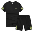 [Weinerburg] của nam giới thể thao phù hợp với ngắn tay T-Shirt tập thể dục chạy mùa hè năm điểm shorts casual kích thước lớn Bộ đồ