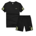 [Weinerburg] của nam giới thể thao phù hợp với ngắn tay T-Shirt tập thể dục chạy mùa hè năm điểm shorts casual kích thước lớn bộ đồ thể thao nam Bộ đồ
