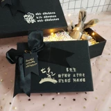 Небольшая подарочная коробка с гравюрой, пижама, шарф, подарок на день рождения, сделано на заказ